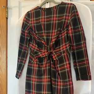 Maje plaid dress